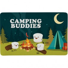 Personalized Campfire Smores Doormat, Couple   